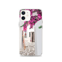 Load image into Gallery viewer, Santorini Streets iPhone Case