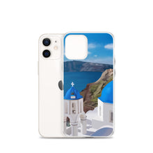 Load image into Gallery viewer, Santorini Blue Domes iPhone Case