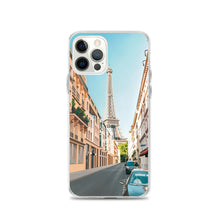Load image into Gallery viewer, Paris Eiffel Tower Street iPhone Case