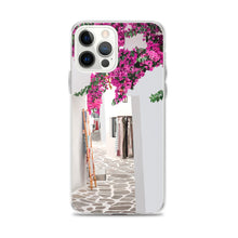 Load image into Gallery viewer, Santorini Streets iPhone Case