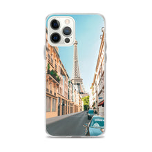Load image into Gallery viewer, Paris Eiffel Tower Street iPhone Case