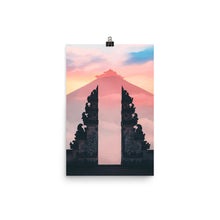 Load image into Gallery viewer, Bali Gates of Heaven Art Print