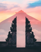 Load image into Gallery viewer, Bali Gates of Heaven Art Print