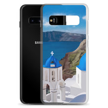 Load image into Gallery viewer, Santorini Blue Domes Samsung Case