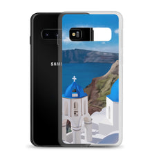 Load image into Gallery viewer, Santorini Blue Domes Samsung Case