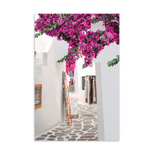 Load image into Gallery viewer, Santorini Streets Postcard