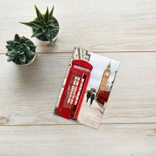 Load image into Gallery viewer, London Telephone Booth and Big Ben Postcard