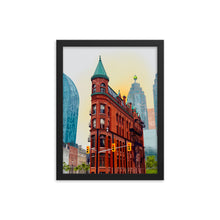 Load image into Gallery viewer, Toronto Gooderham Building Framed Art Print
