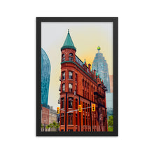 Load image into Gallery viewer, Toronto Gooderham Building Framed Art Print
