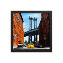 Load image into Gallery viewer, DUMBO Brooklyn Framed Art Print
