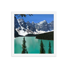 Load image into Gallery viewer, Banff Moraine Lake Framed Art Print
