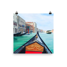 Load image into Gallery viewer, Venice Gondola Art Print
