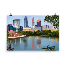 Load image into Gallery viewer, Cleveland Skyline Art Print
