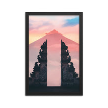 Load image into Gallery viewer, Bali Gates of Heaven Framed Art Print
