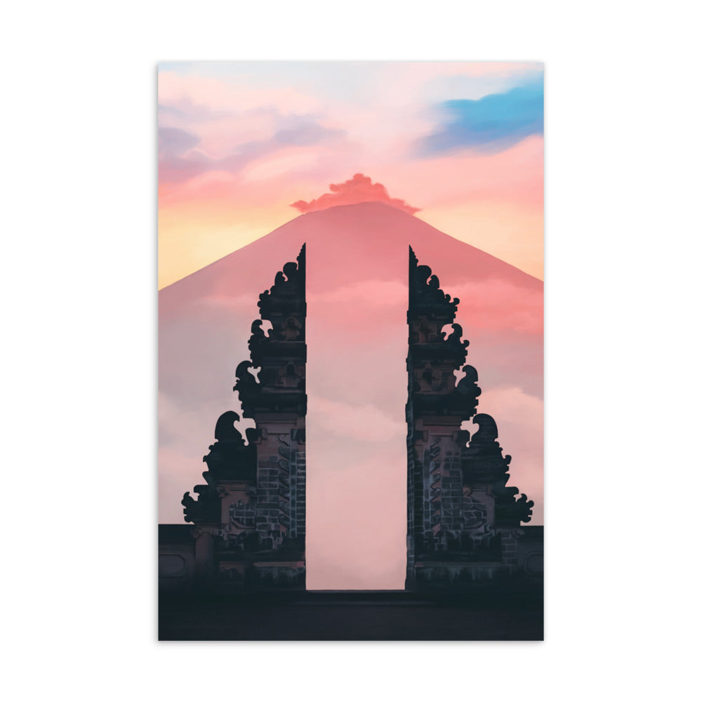 Bali Gates of Heaven Postcard