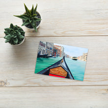 Load image into Gallery viewer, Venice Gondola Postcard
